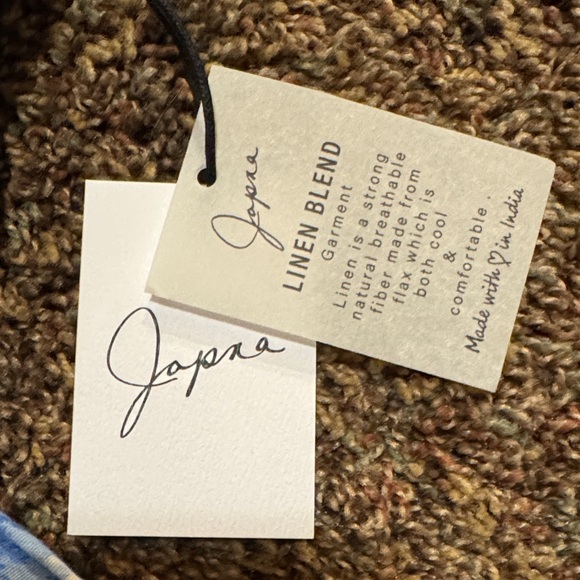 NEW NWT Ruffled Square Neck Peplum Top Corset in Blue Toile M Medium - Picture 4 of 4